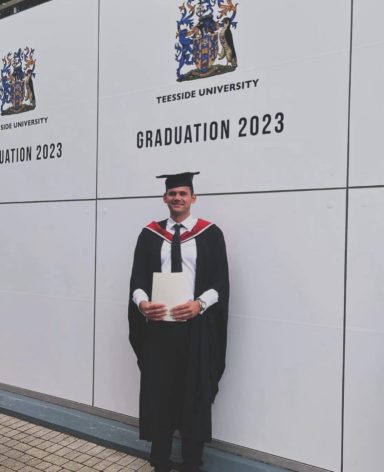 That’s me during my Physiotherapy graduation day.