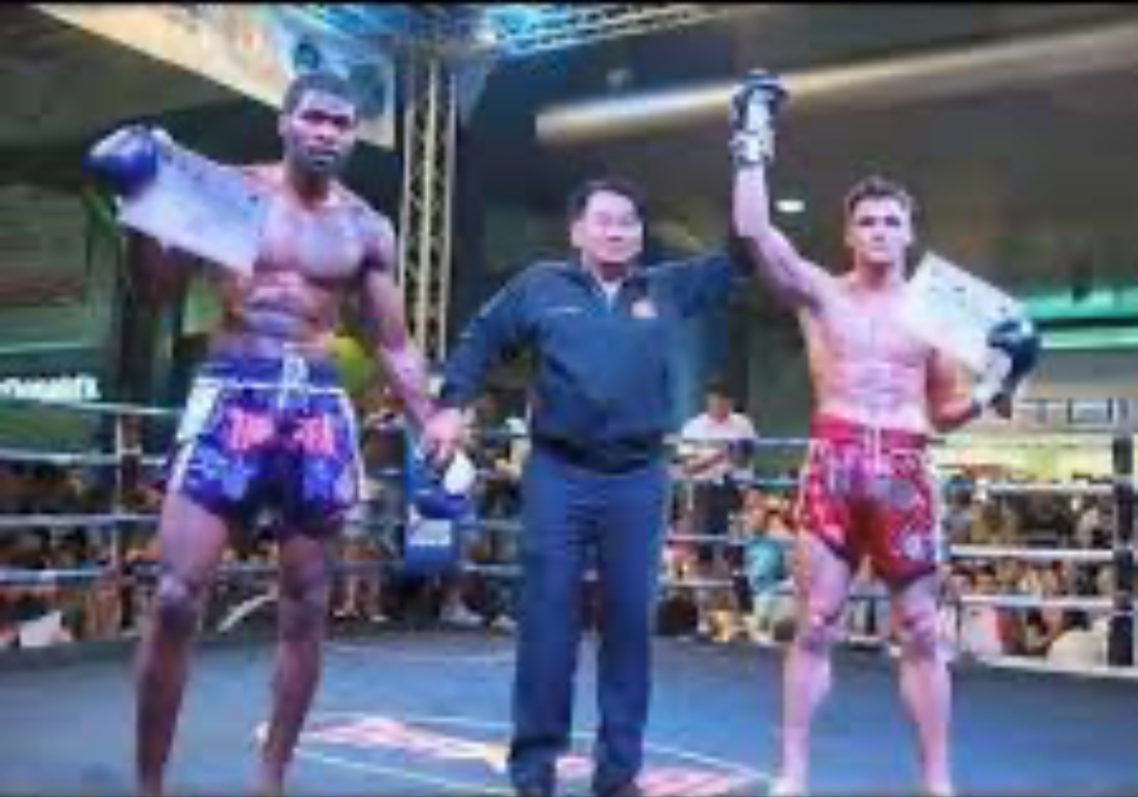 Brad Stanton after a fight