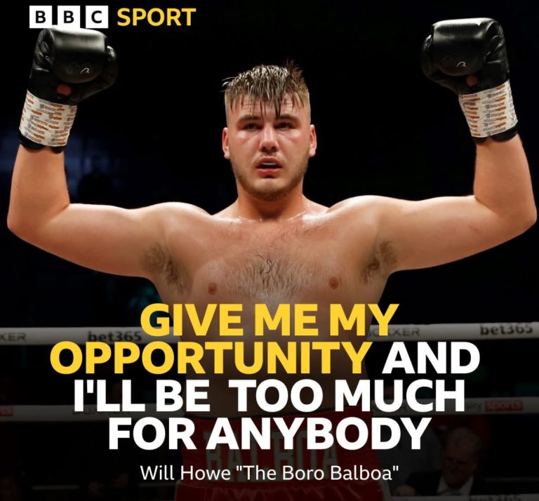 Will Howe ‘The Boro Balboa’